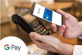 Paying at the terminal with Google Pay